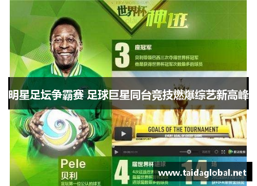 明星足坛争霸赛 足球巨星同台竞技燃爆综艺新高峰